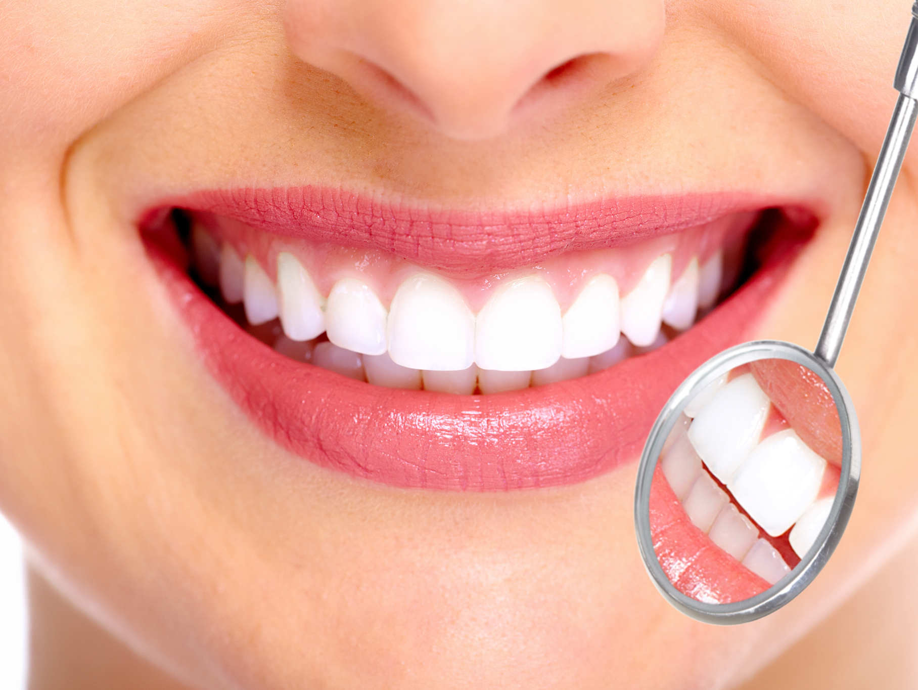 donna con un sorriso perfetto